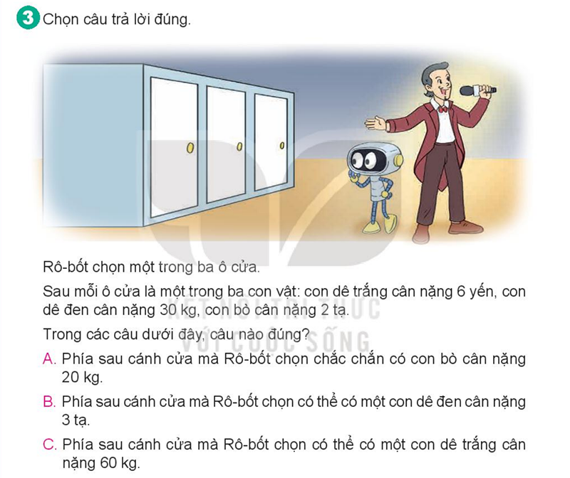 Bài số 7: Giải luyện tập câu 3 trang 58 SGK Toán 4 tập 1