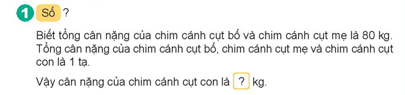 Bài số 9: Giải luyện tập câu 1 trang 59 SGK Toán 4 tập 1