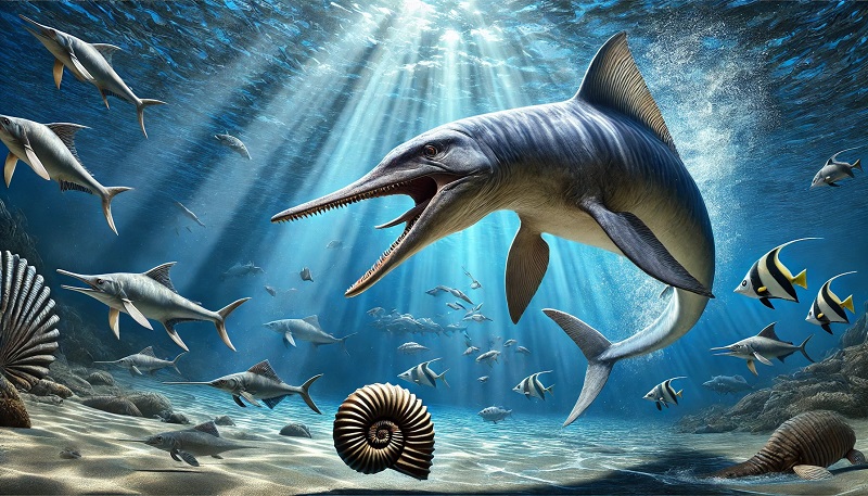 Ichthyosaurs dài lên đến 15 mét