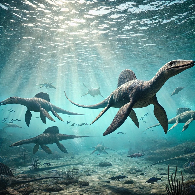 Thằn lằn cổ đại Plesiosaurs