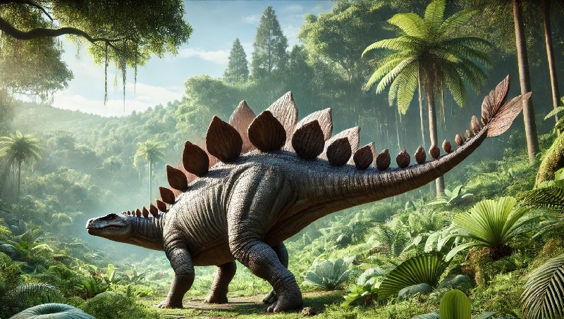 Stegosaurus - Loài khủng long ăn cỏ với những tấm gai lớn trên lưng