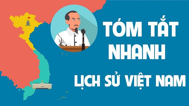 Tóm tắt lịch sử Việt Nam chỉ trong 10 phút