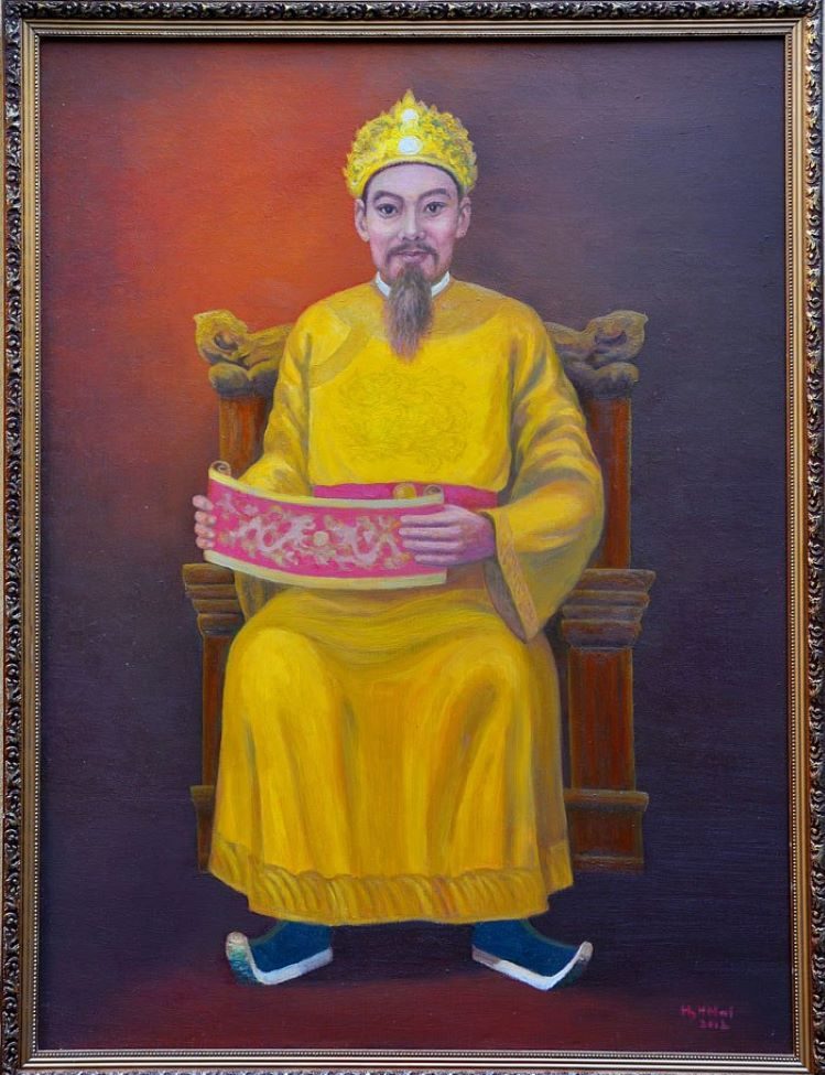 Hoàng đế Hồ Quí Ly (1336-1407).