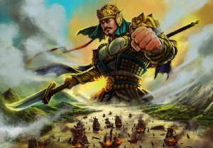 Ngô Quyền đại phá quân Nam Hán trên sông Bạch Đằng năm 938