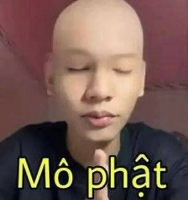 ảnh meme hài hước mô phật