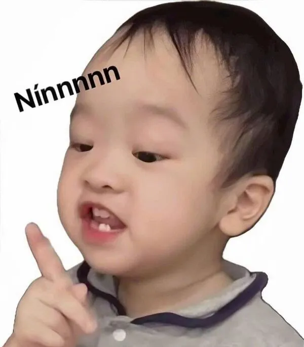 ảnh meme hài hước nín 