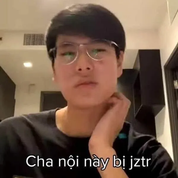 ảnh meme người có chữ 