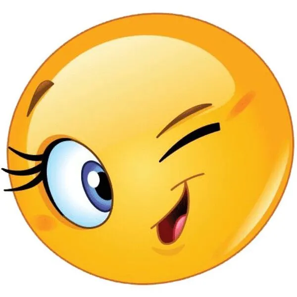 emoji meme cute nhắm một mắt 