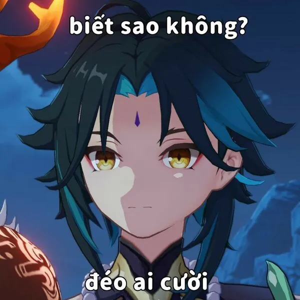 ảnh meme anime biết sao không 