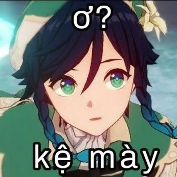 ảnh meme anime kệ mày 