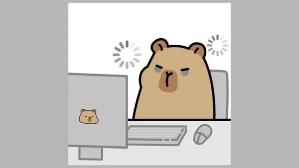 capybara meme đang loading 