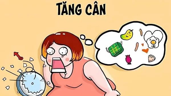 meme tết tăng cân 