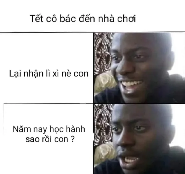 meme tết có chữ 