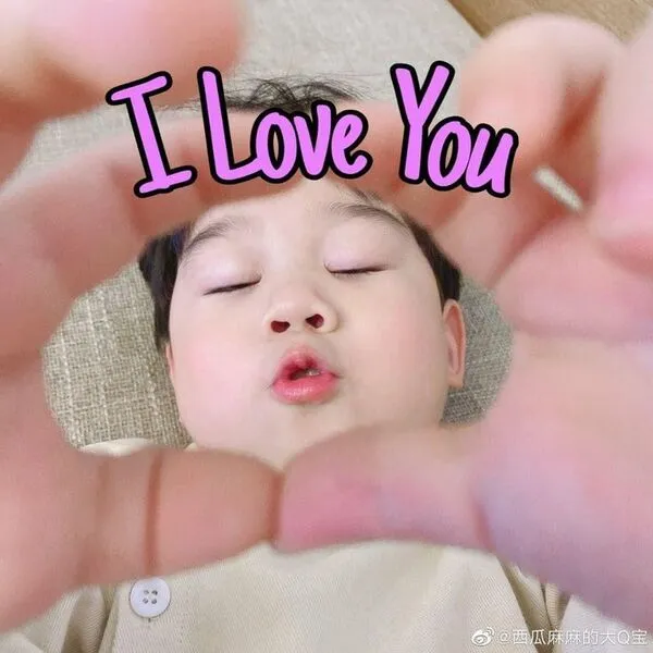 meme tình yêu i love you 