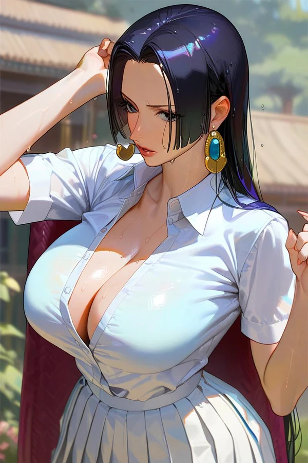 ảnh anime girl quyến rũ ngực to