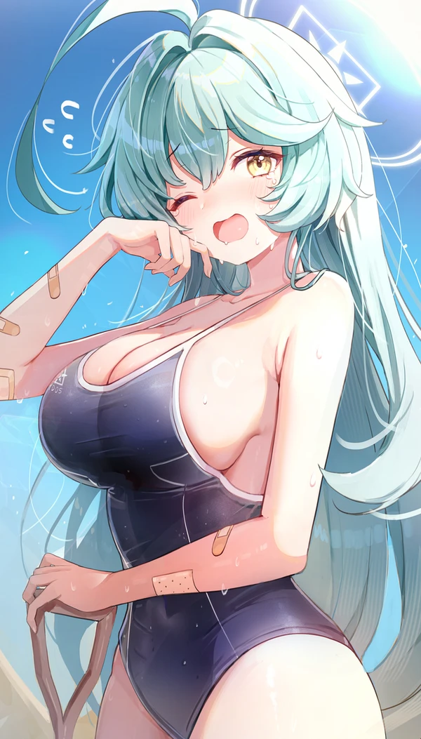 anime girl sexy vòng một căng tràn