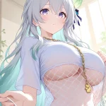anime girl vú khủng đáng yêu