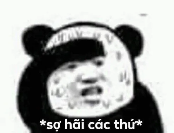 meme sợ hãi các thứ 