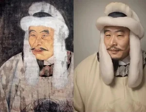 Hoàn Nhan A Cốt Đả - người sáng lập ra triều đại Kim, trước khi thay thế triều đại Liêu.