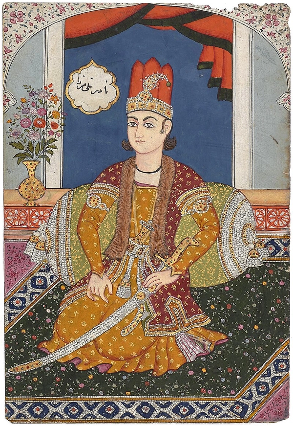 Chân dung Reza Qoli Mirza Afshar.