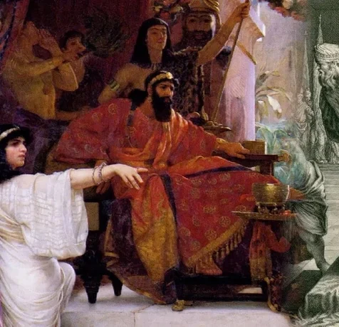 Chân dung Xerxes I (Ahasuerus) của Ernest Normand, 1888