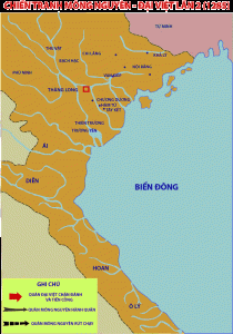 Bản đồ kháng chiến Mông Nguyên lần 2