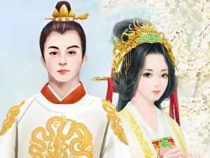 Trần Thánh Tông và Thiên Cảm hoàng hậu