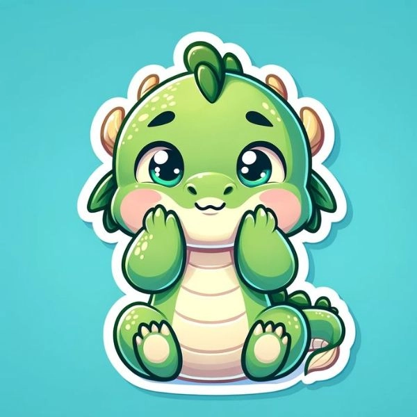 ảnh rồng chibi dê thương
