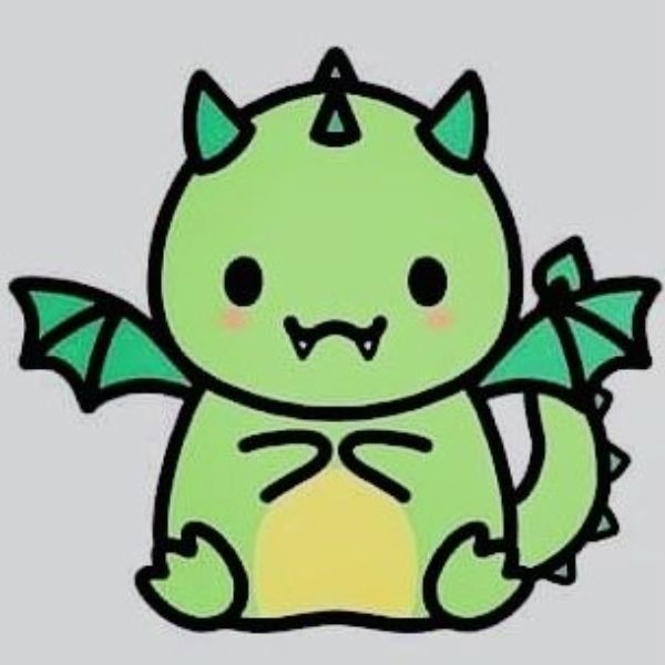 hình ảnh con rồng cute chibi