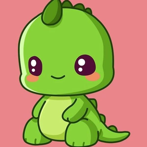 hình ảnh rồng xanh chibi cute