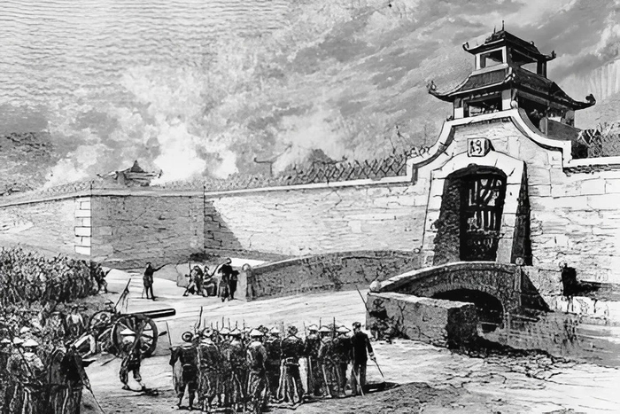 Quân Pháp công phá thành Hà Nội