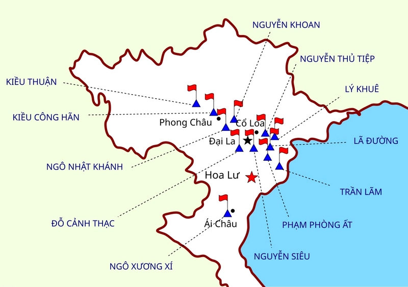 loạn 12 sứ quân thời hậu Ngô.