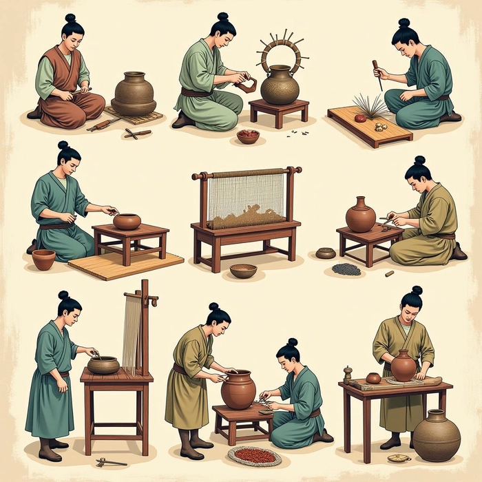 Phường hội thủ công và mậu dịch hưng thịnh thời Lê sơ