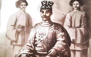 Uy vũ vua Lý Thái Tông.