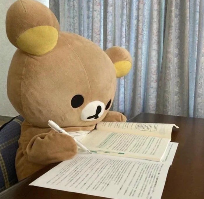 meme học bài đáng yêu