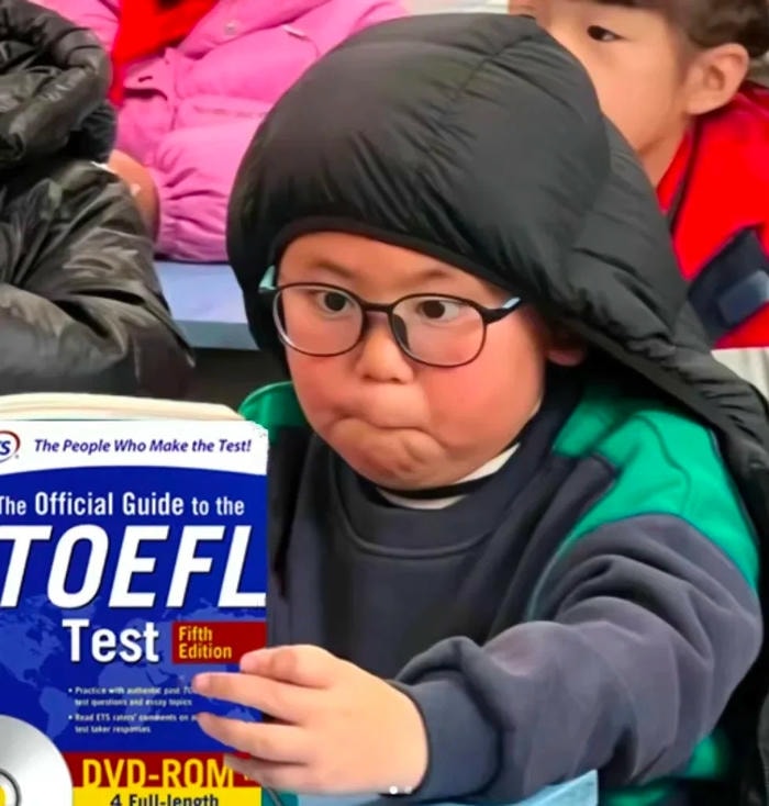 meme học bài hài hước