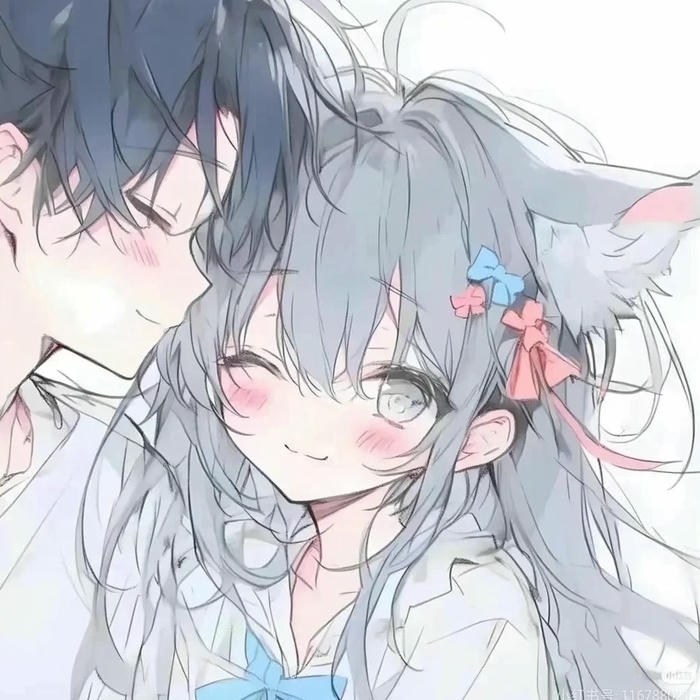 1 avatar đôi anime siêu xinh