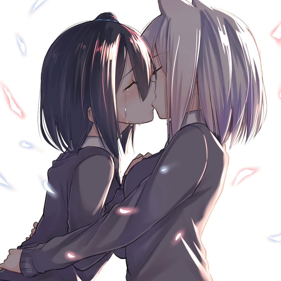 ảnh anime bách hợp mùa đông