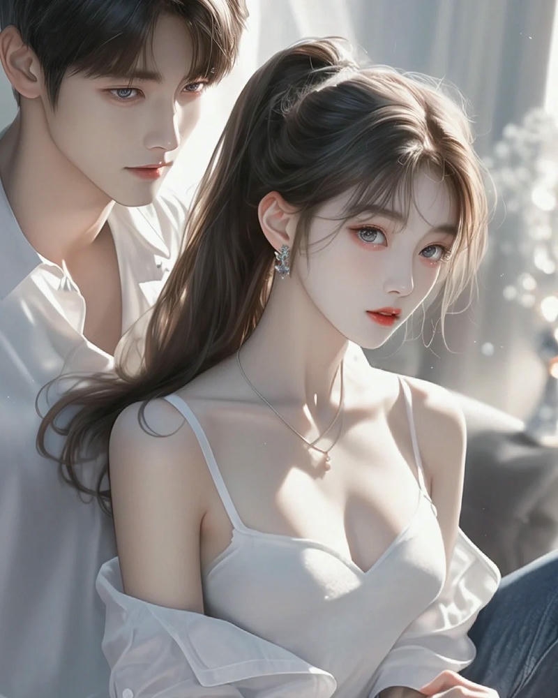 ảnh anime cặp đôi chill nhẹ nhàng