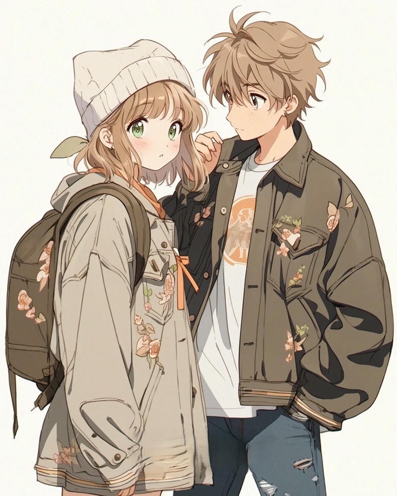 ảnh anime cặp đôi tình cảm
