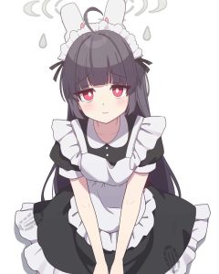 ảnh anime hầu gái buồn nhẹ nhàng