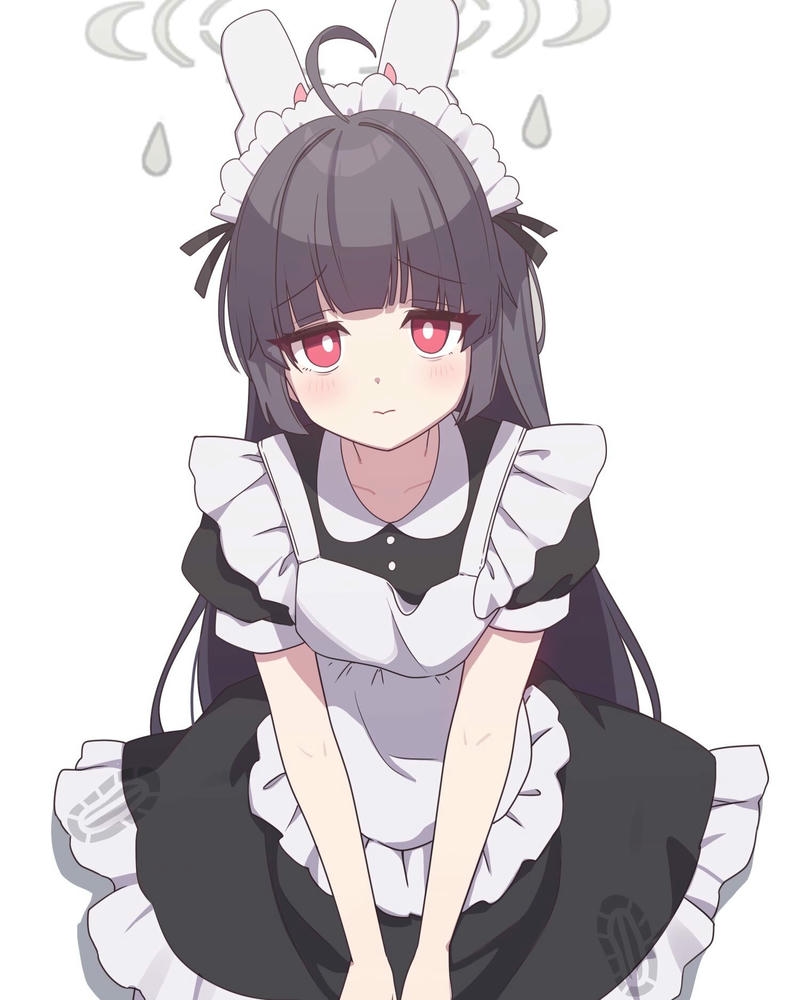 ảnh anime hầu gái buồn nhẹ nhàng