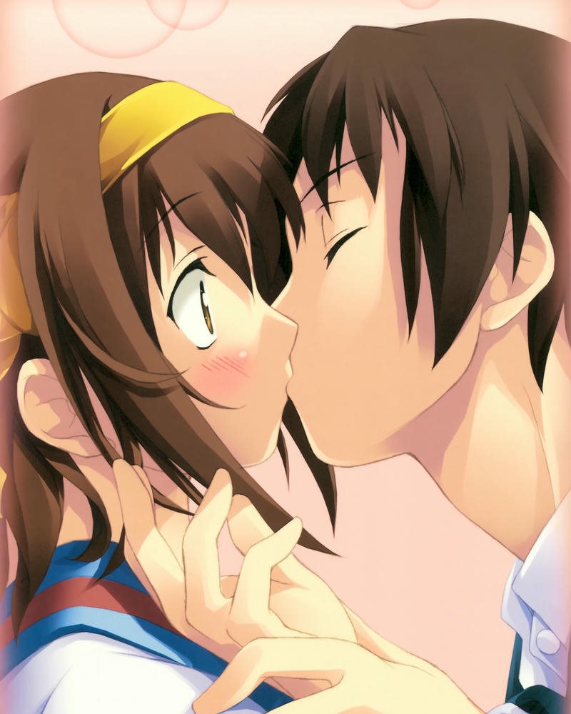 ảnh anime hôn nhau cute