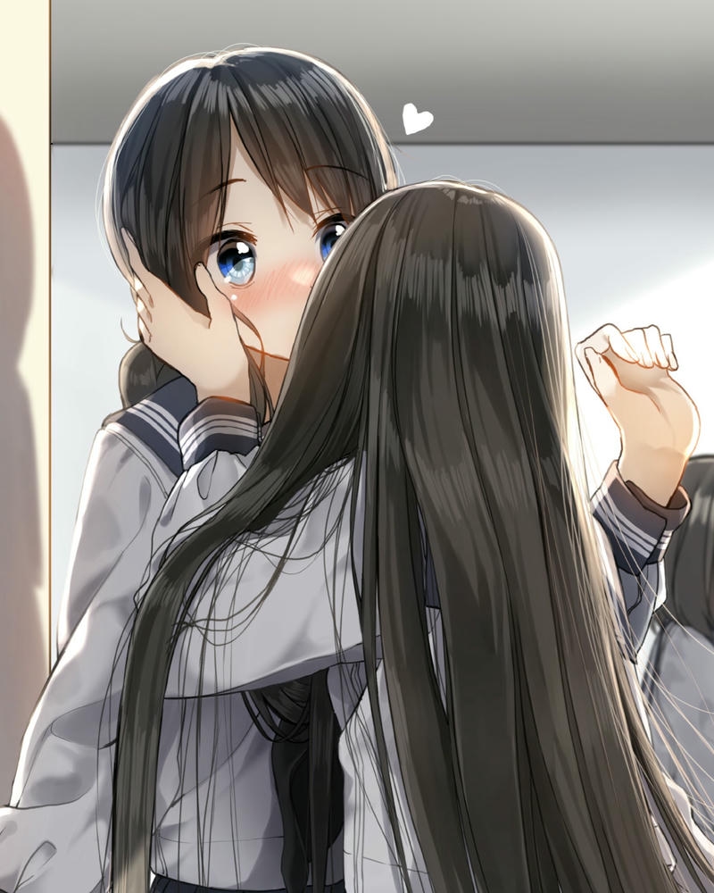 ảnh anime hôn nhau dễ thương