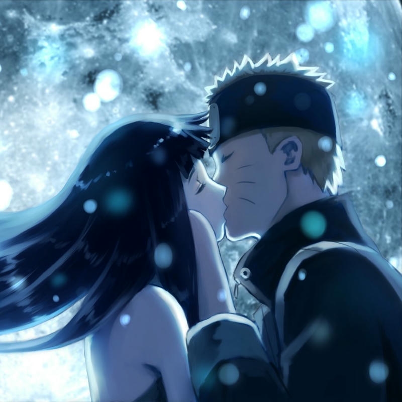 ảnh anime hôn nhau ngoài trời