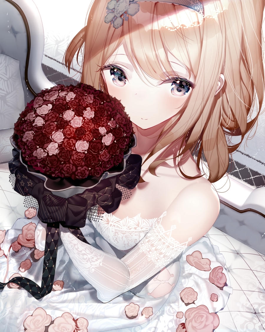 ảnh cưới anime lung linh