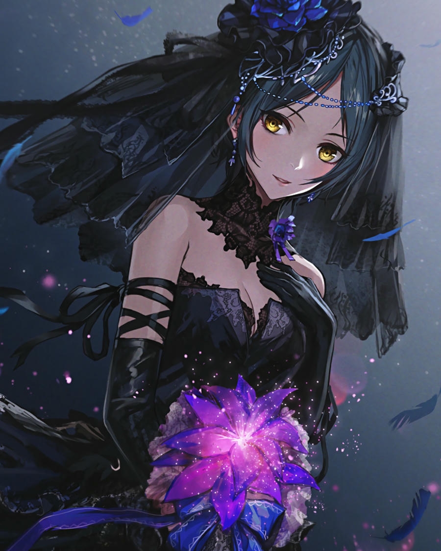 ảnh cưới anime nắm tay