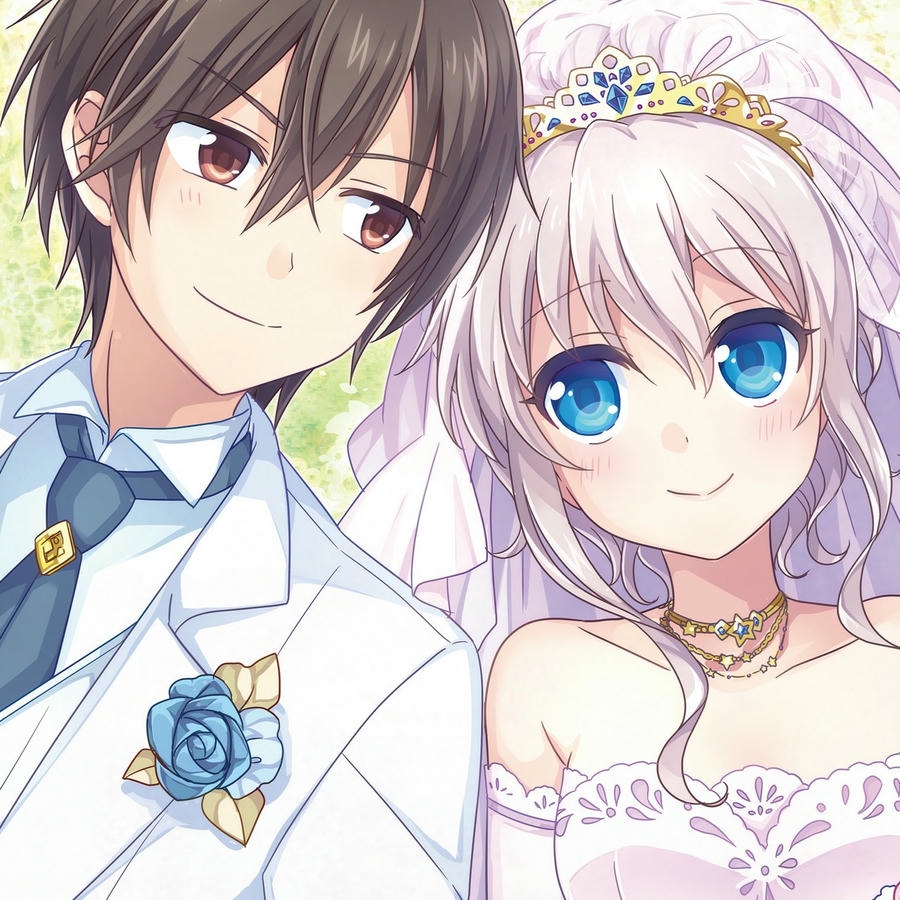 ảnh cưới anime nhẹ nhàng tinh tế