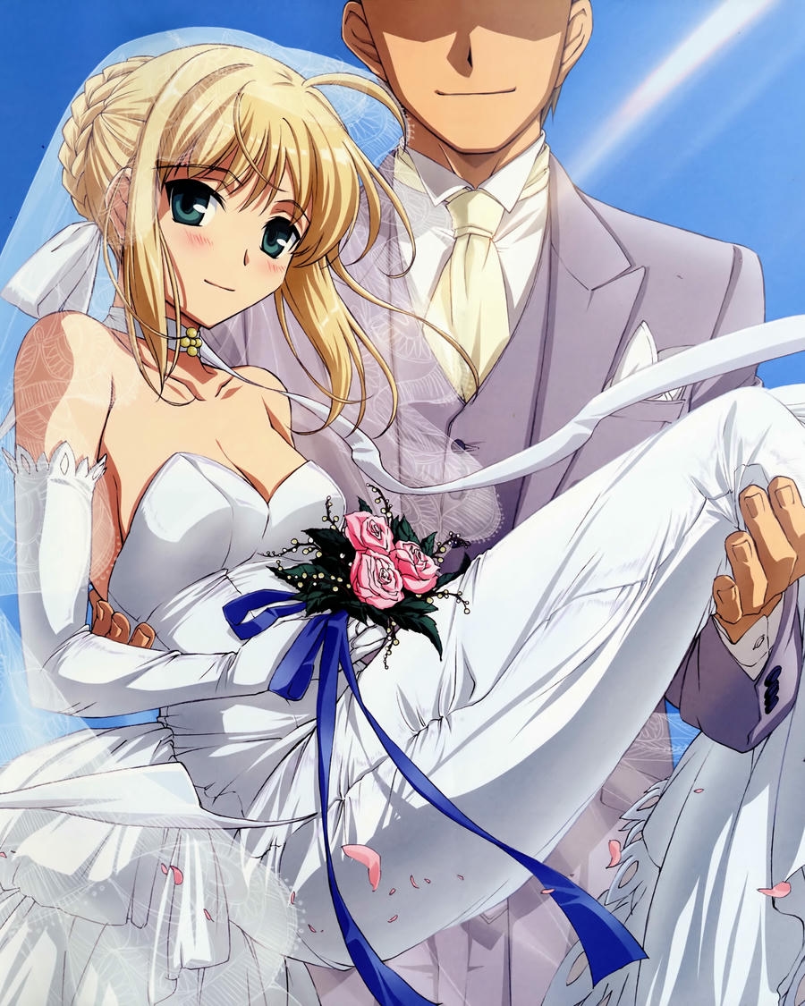 ảnh cưới đẹp phong cách anime