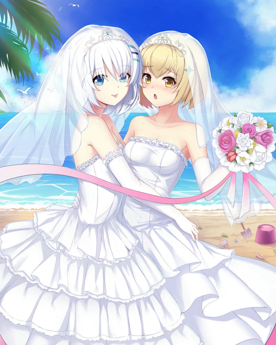 ảnh đám cưới anime dễ mến